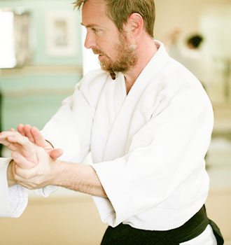 man doing dojo